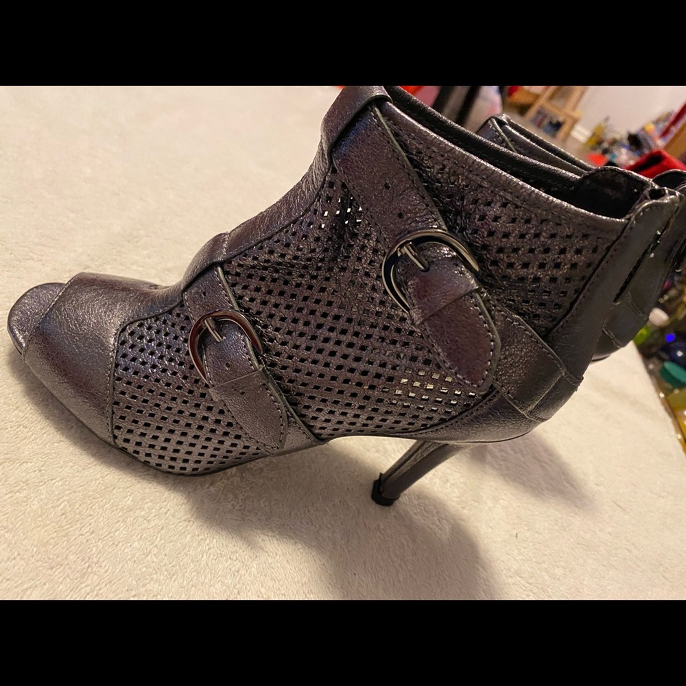 Almost Brand New Ankle Boots by CARESSA - Heel Height 3 1/2 inches - Box 42